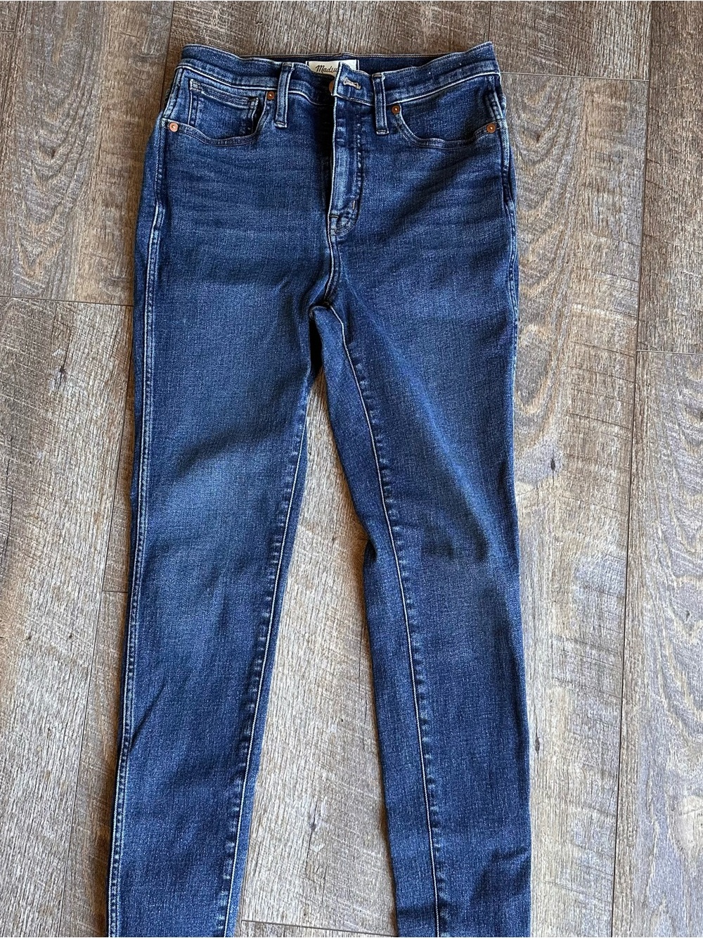 Madewell High Rise Skinny Jeans Medium Wash Denim Women’s Size 27
